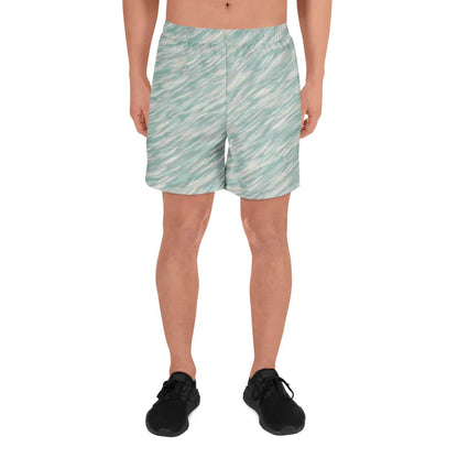 All-Over Print Unisex Athletic Long Shorts - AwRans Clothing