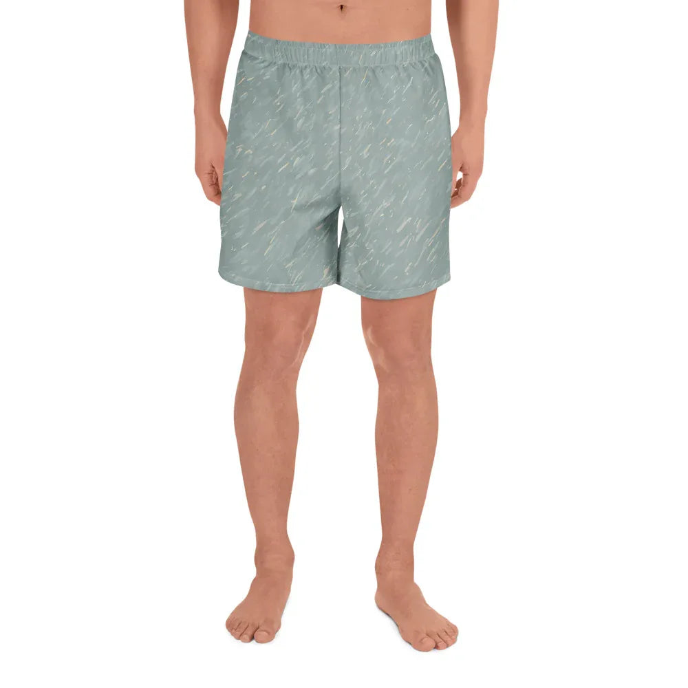 All-Over Print Unisex Athletic Long Shorts - AwRans Clothing