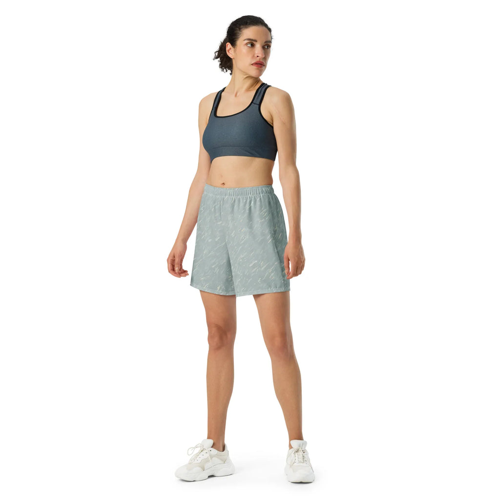 All-Over Print Unisex Athletic Long Shorts - AwRans Clothing