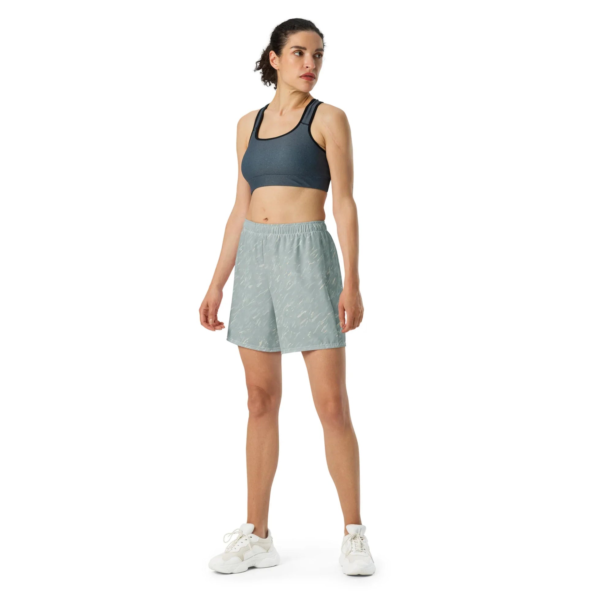 All-Over Print Unisex Athletic Long Shorts - AwRans Clothing
