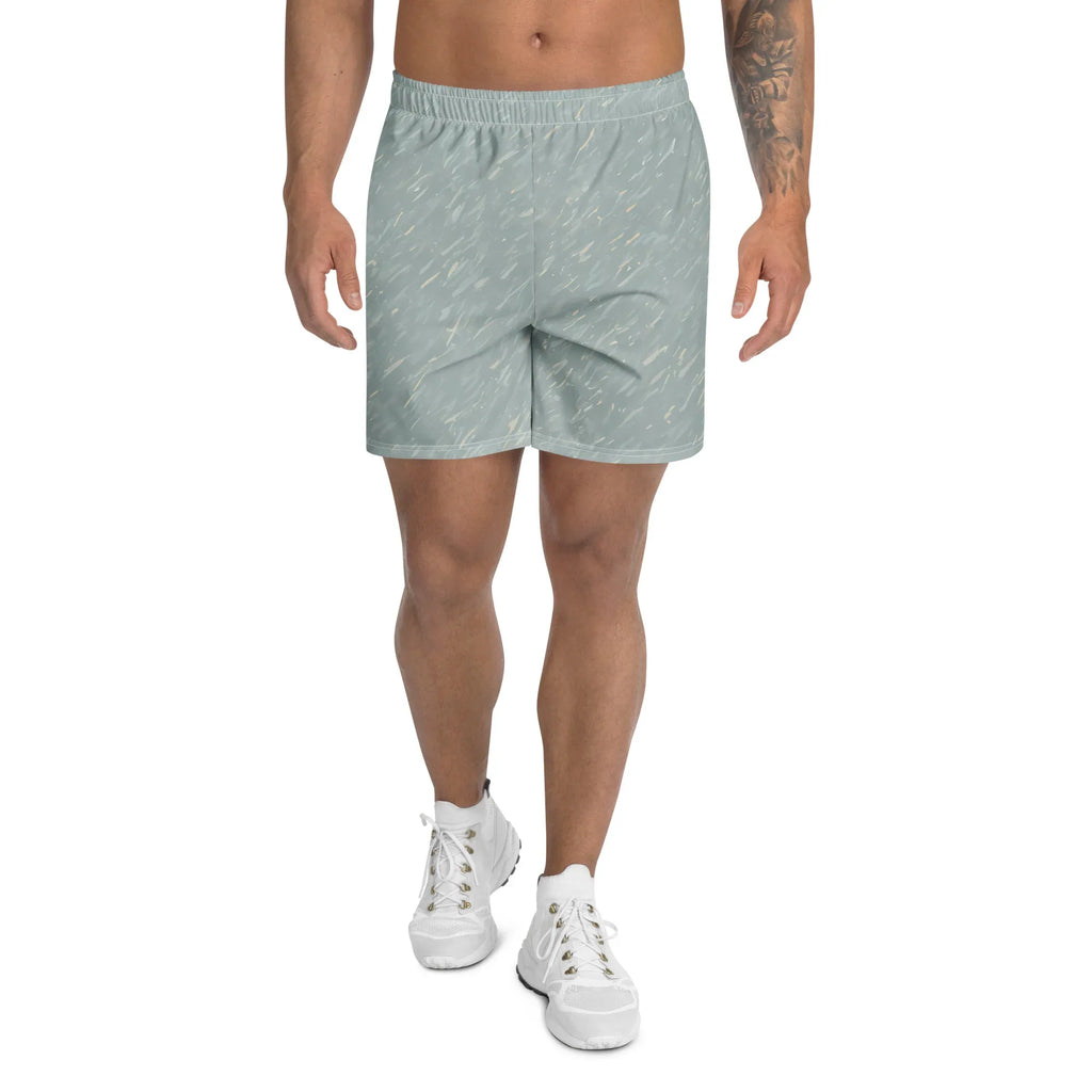 All-Over Print Unisex Athletic Long Shorts - AwRans Clothing
