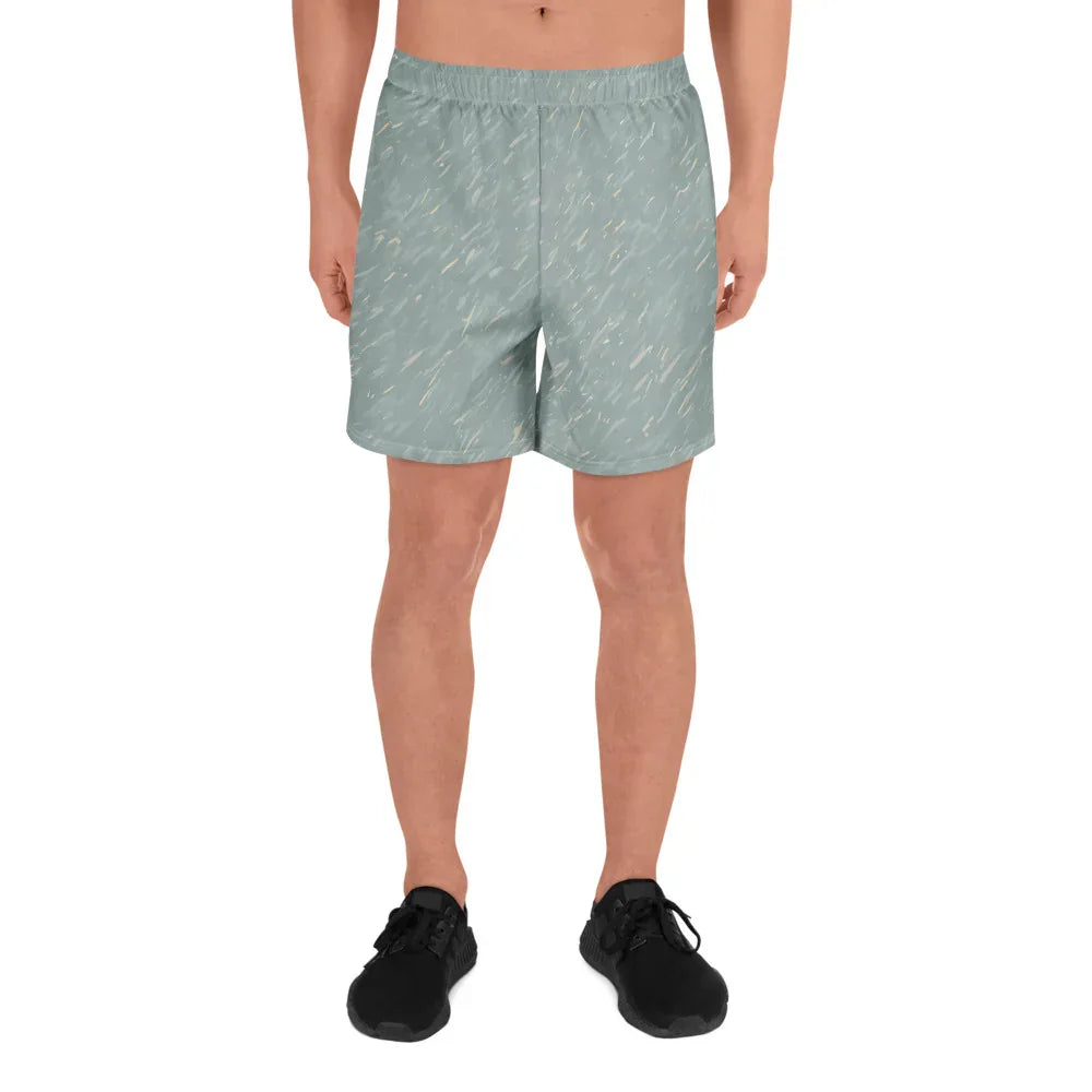 All-Over Print Unisex Athletic Long Shorts - AwRans Clothing