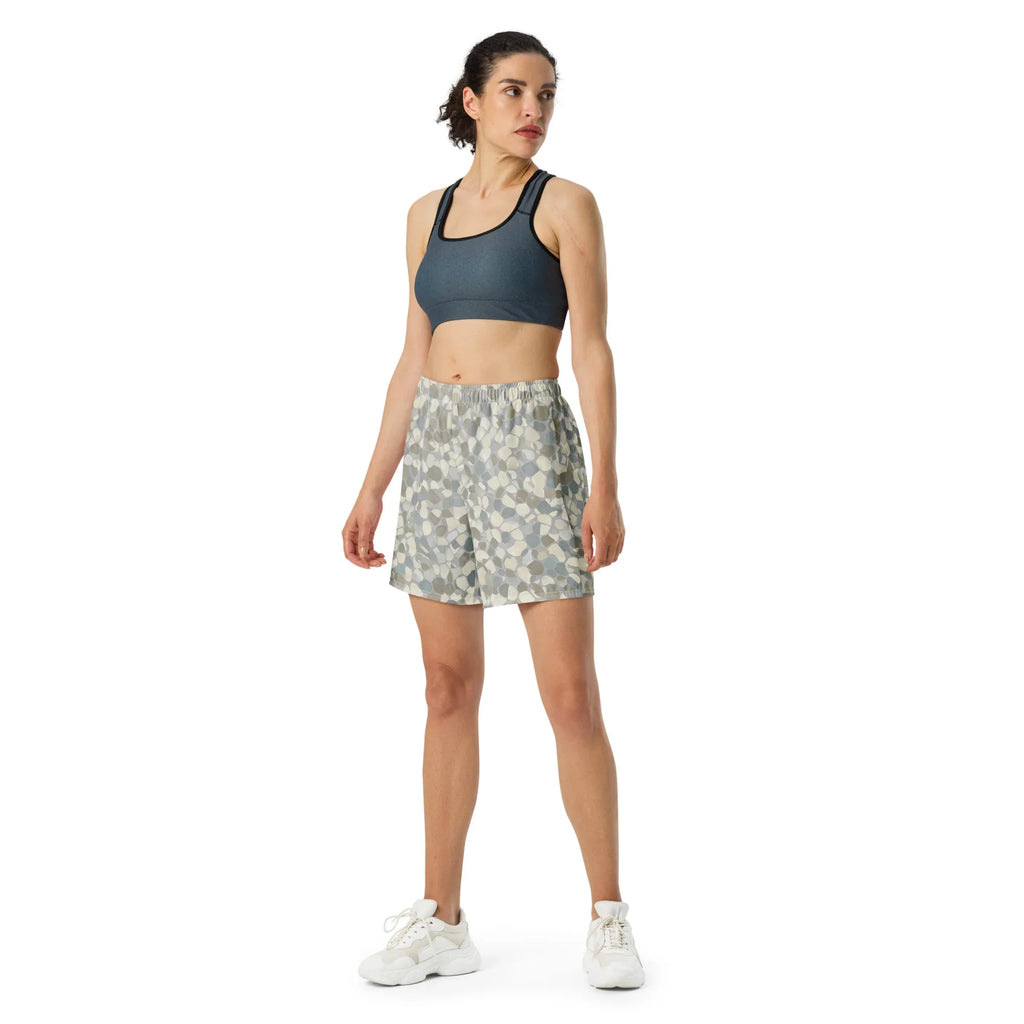All-Over Print Unisex Athletic Long Shorts - AwRans Clothing