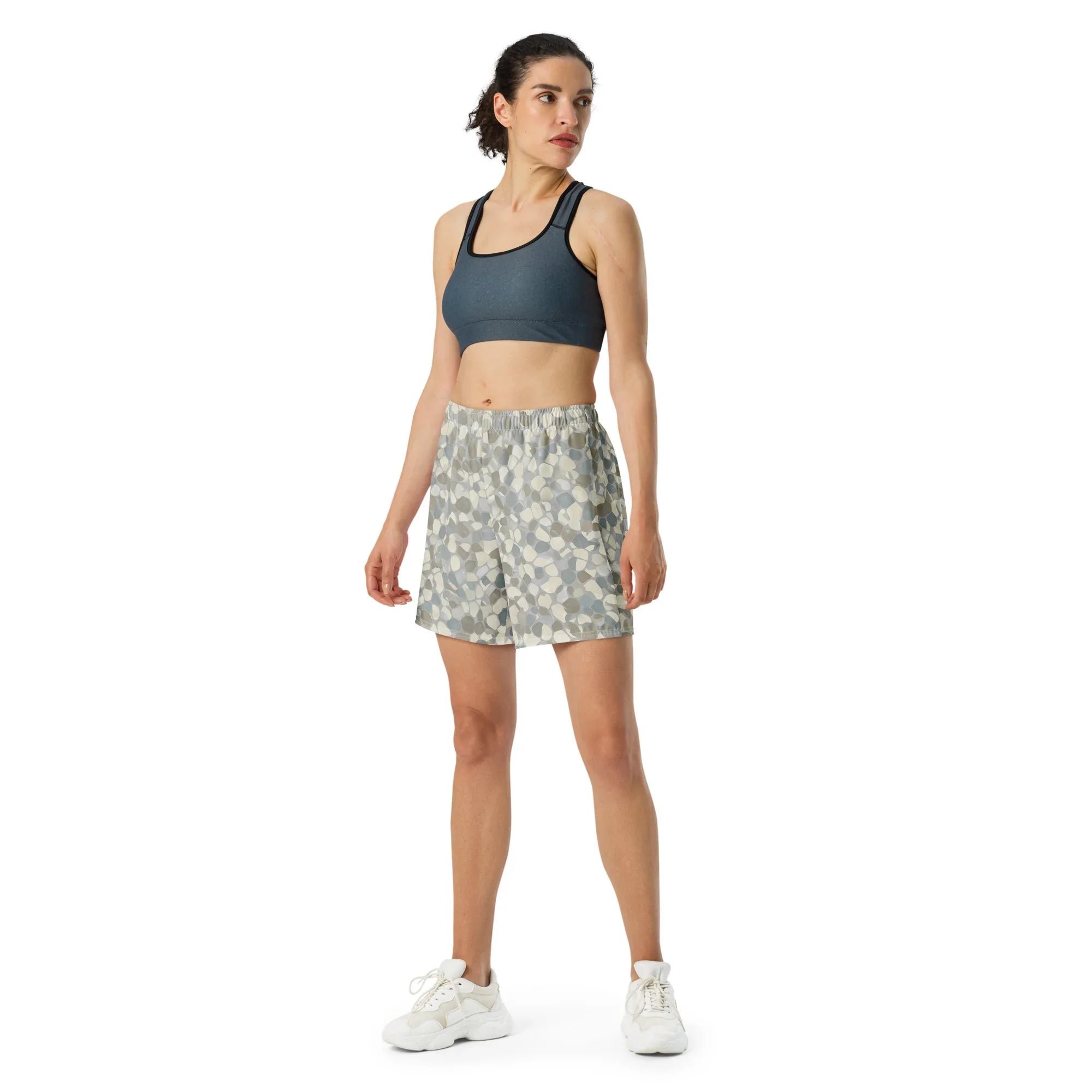 All-Over Print Unisex Athletic Long Shorts - AwRans Clothing