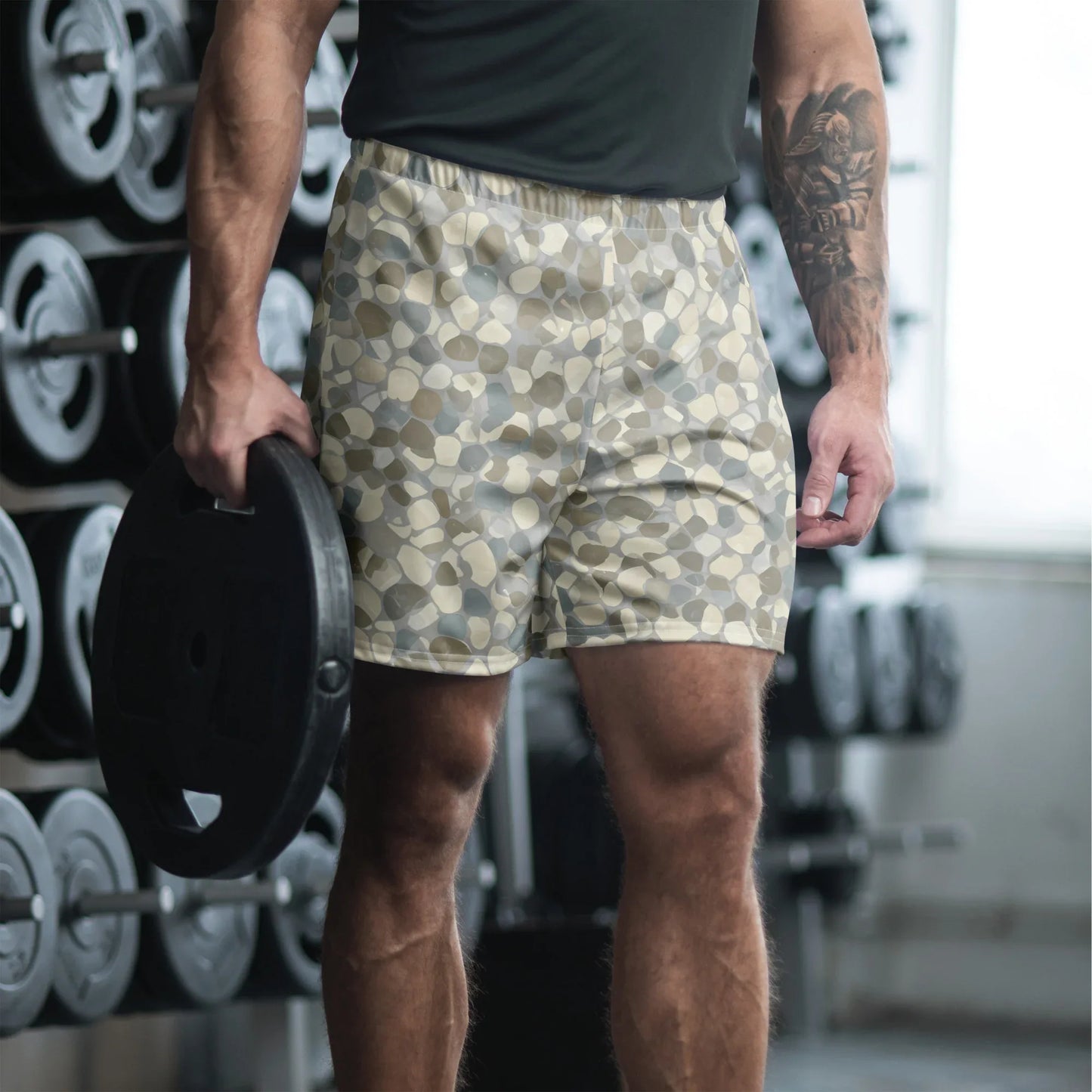 All-Over Print Unisex Athletic Long Shorts - AwRans Clothing