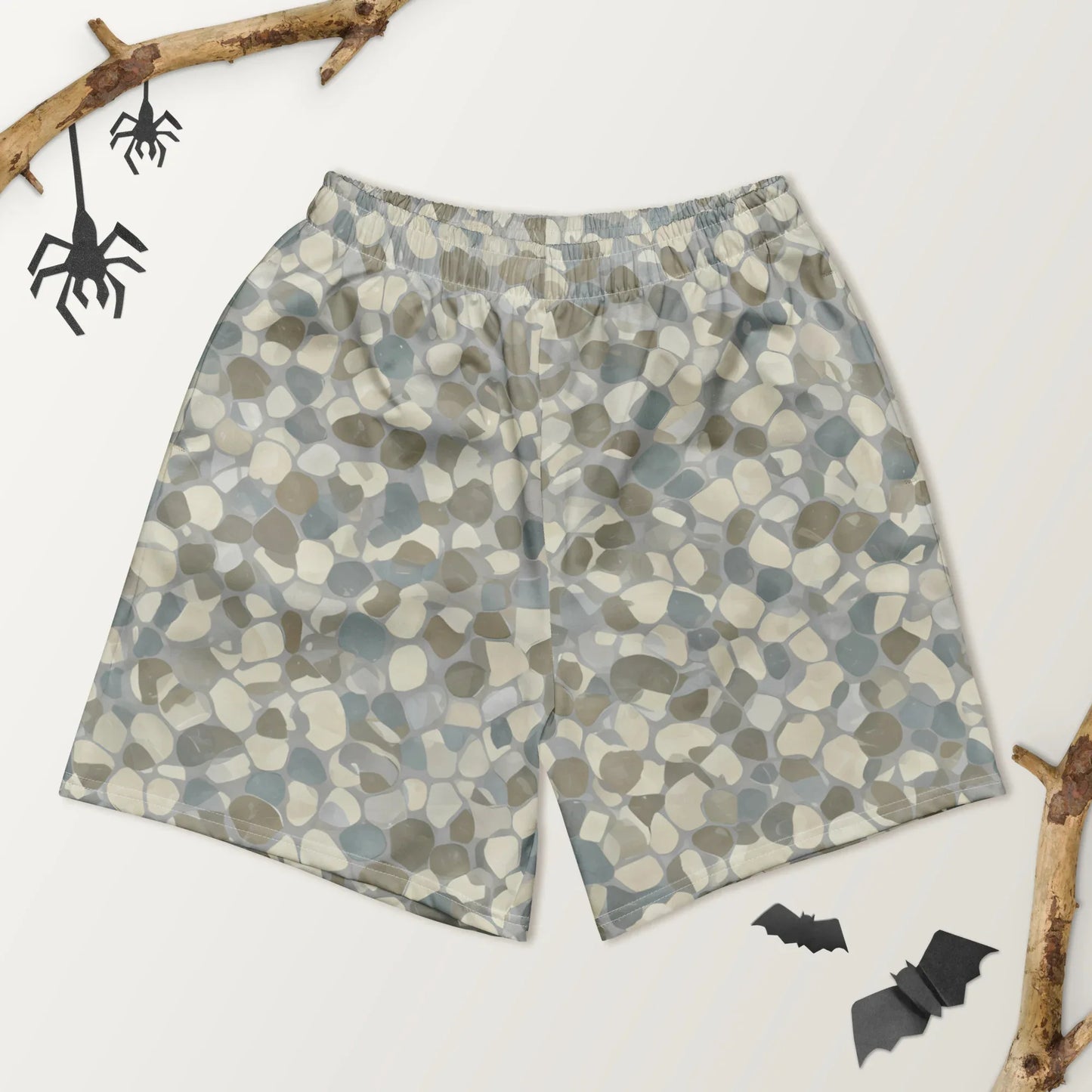 All-Over Print Unisex Athletic Long Shorts - AwRans Clothing