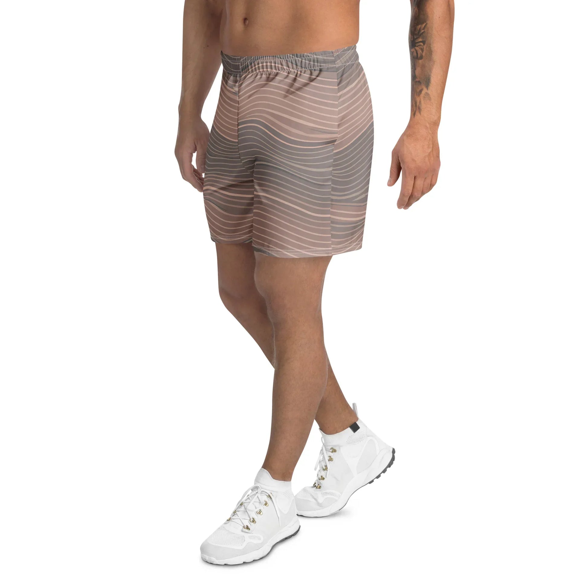 All-Over Print Unisex Athletic Long Shorts - AwRans Clothing