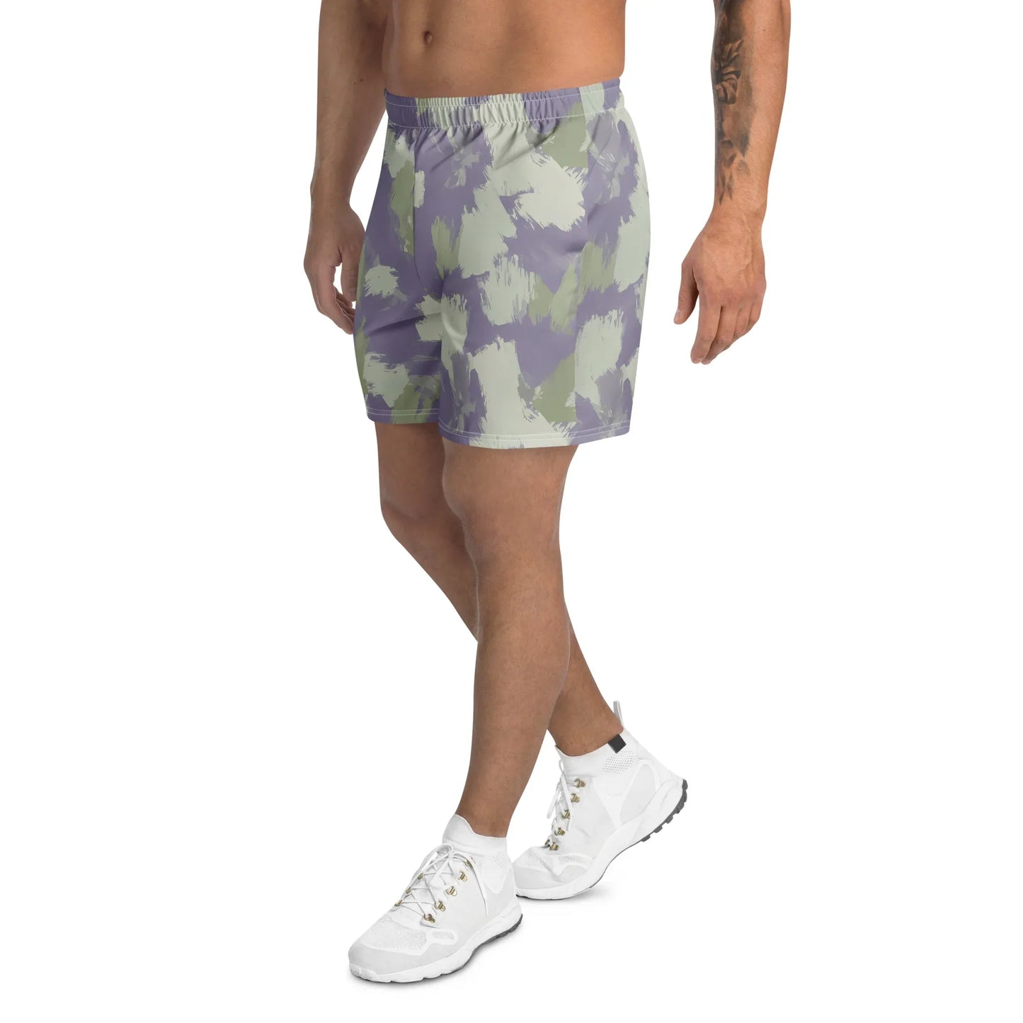 All-Over Print Unisex Athletic Long Shorts - AwRans Clothing