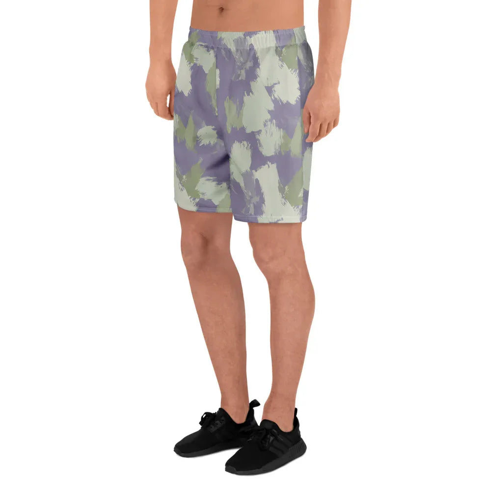 All-Over Print Unisex Athletic Long Shorts - AwRans Clothing