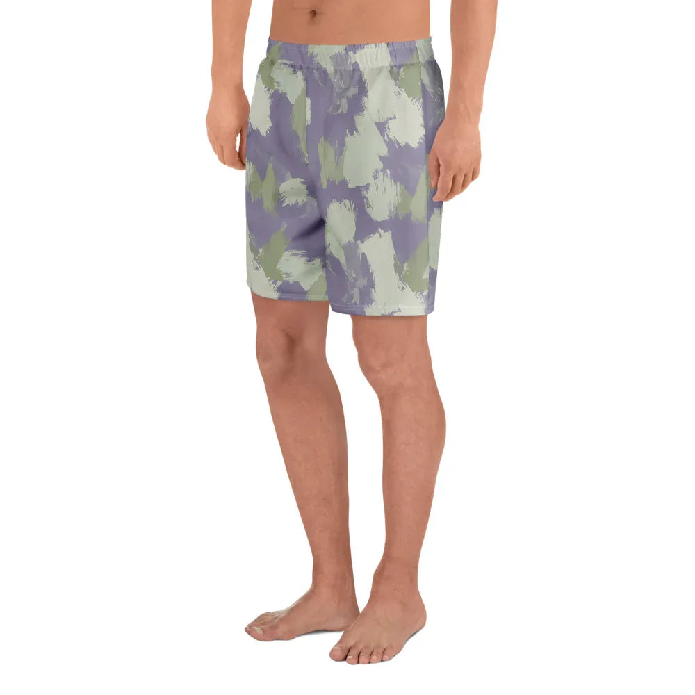 All-Over Print Unisex Athletic Long Shorts - AwRans Clothing