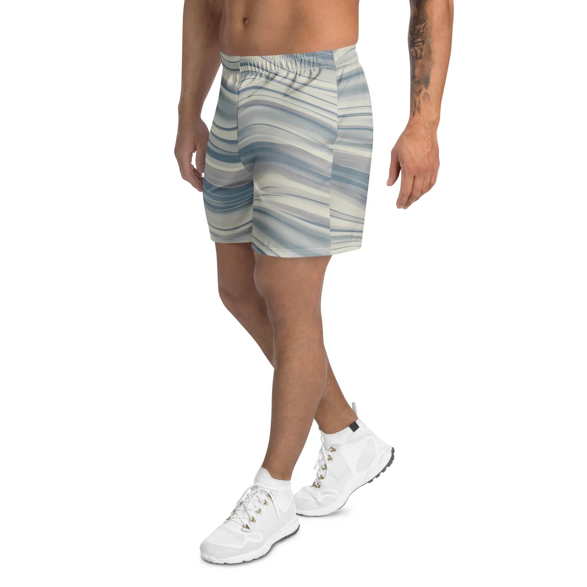 All-Over Print Unisex Athletic Long Shorts - AwRans Clothing