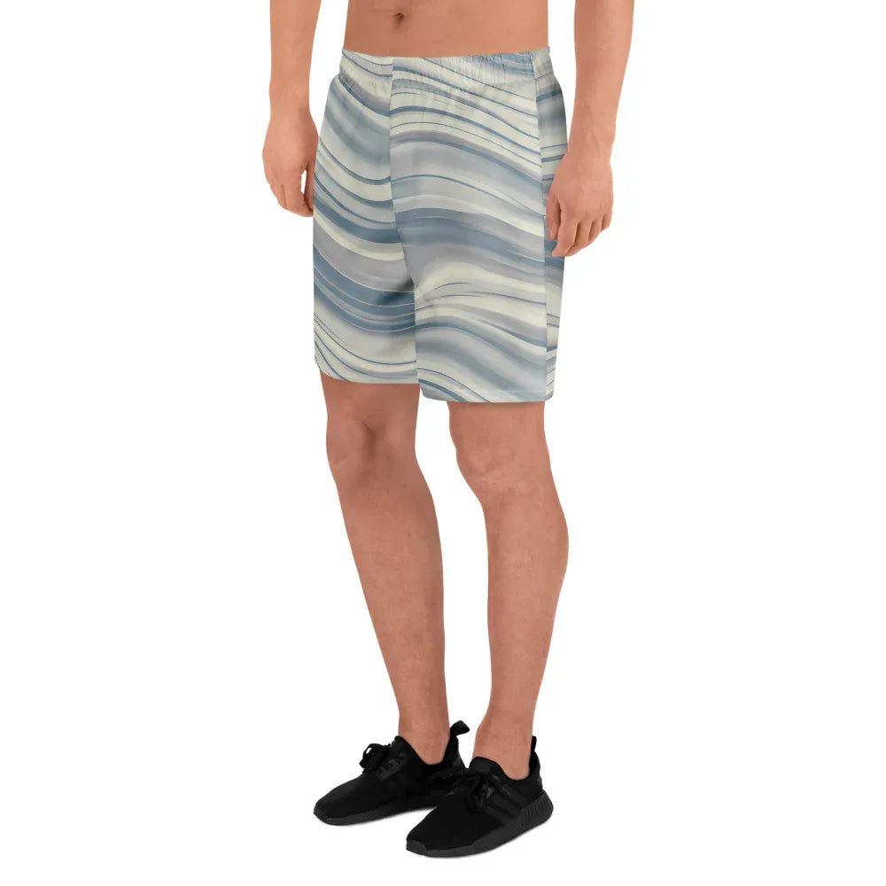 All-Over Print Unisex Athletic Long Shorts - AwRans Clothing