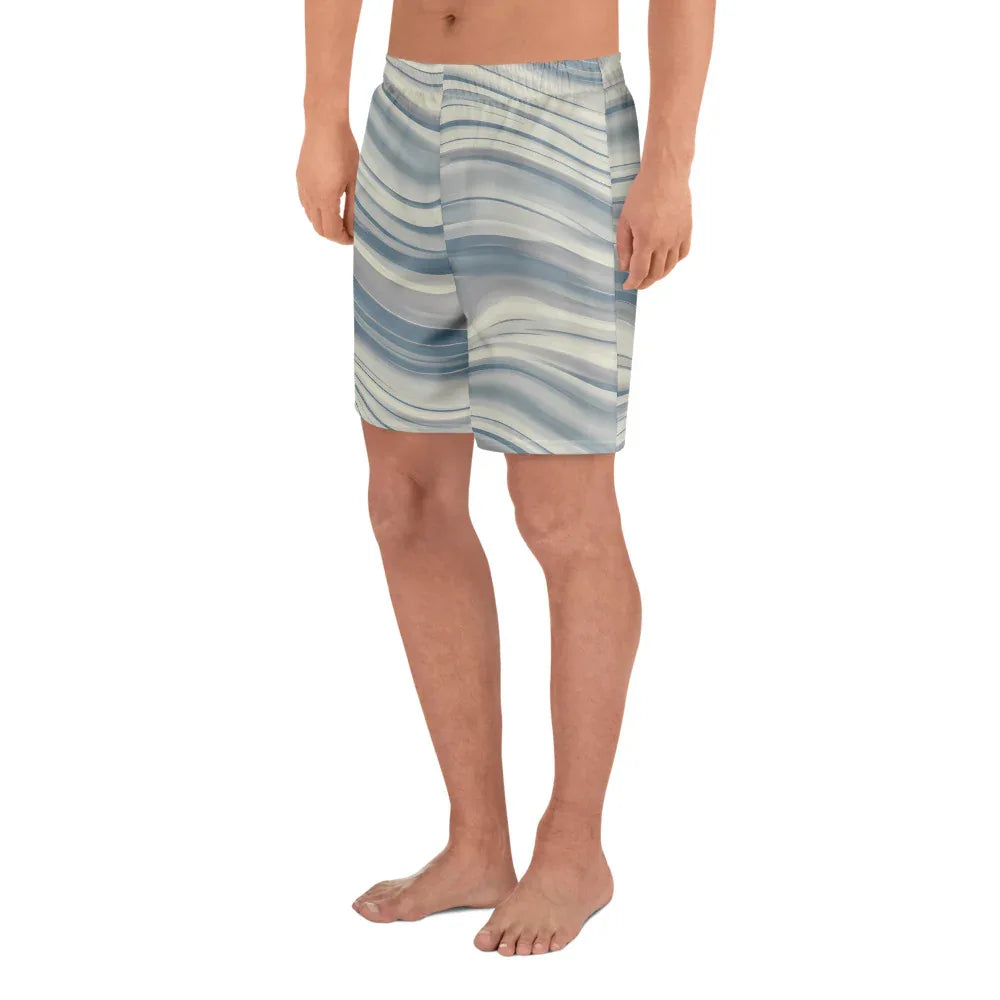 All-Over Print Unisex Athletic Long Shorts - AwRans Clothing