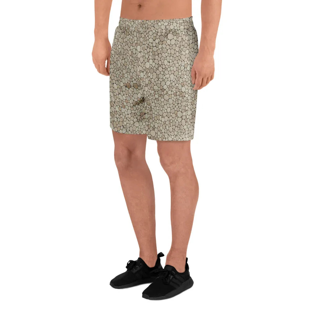 All-Over Print Unisex Athletic Long Shorts - AwRans Clothing