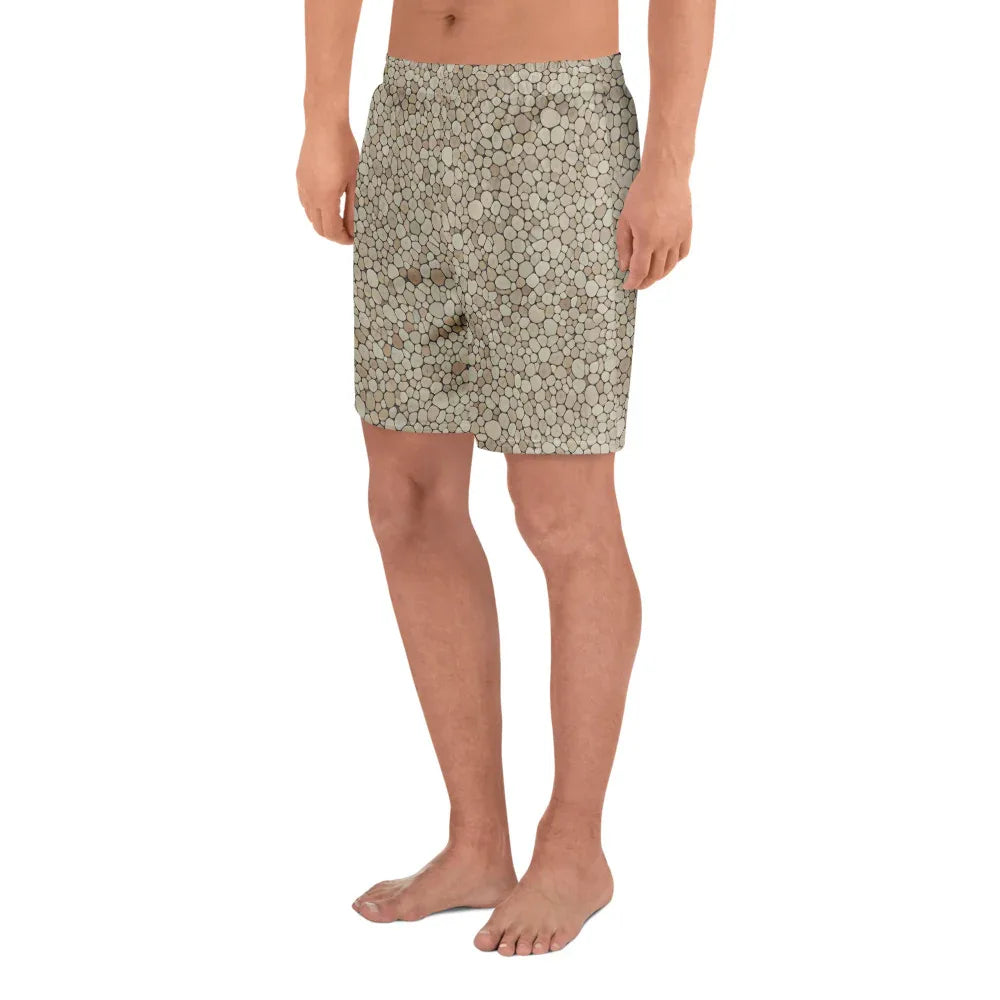 All-Over Print Unisex Athletic Long Shorts - AwRans Clothing