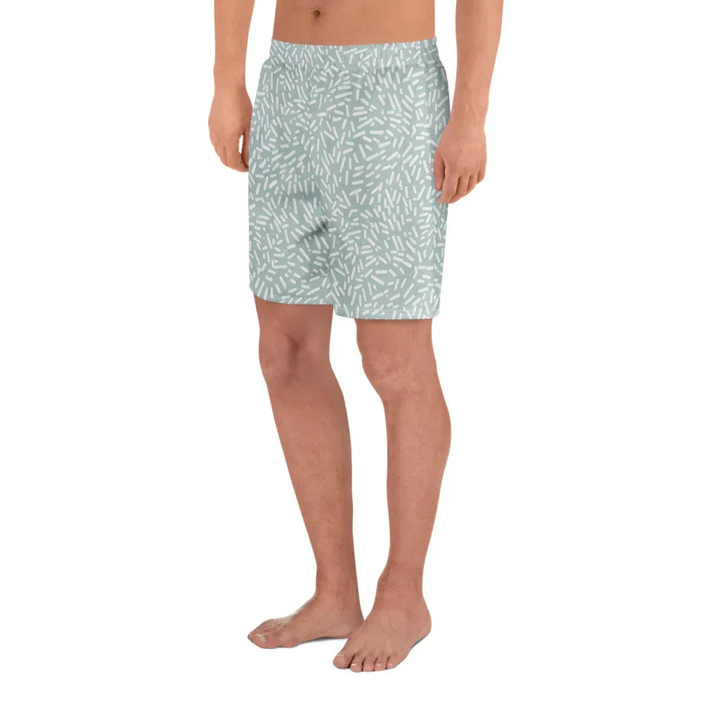 All-Over Print Unisex Athletic Long Shorts - AwRans Clothing