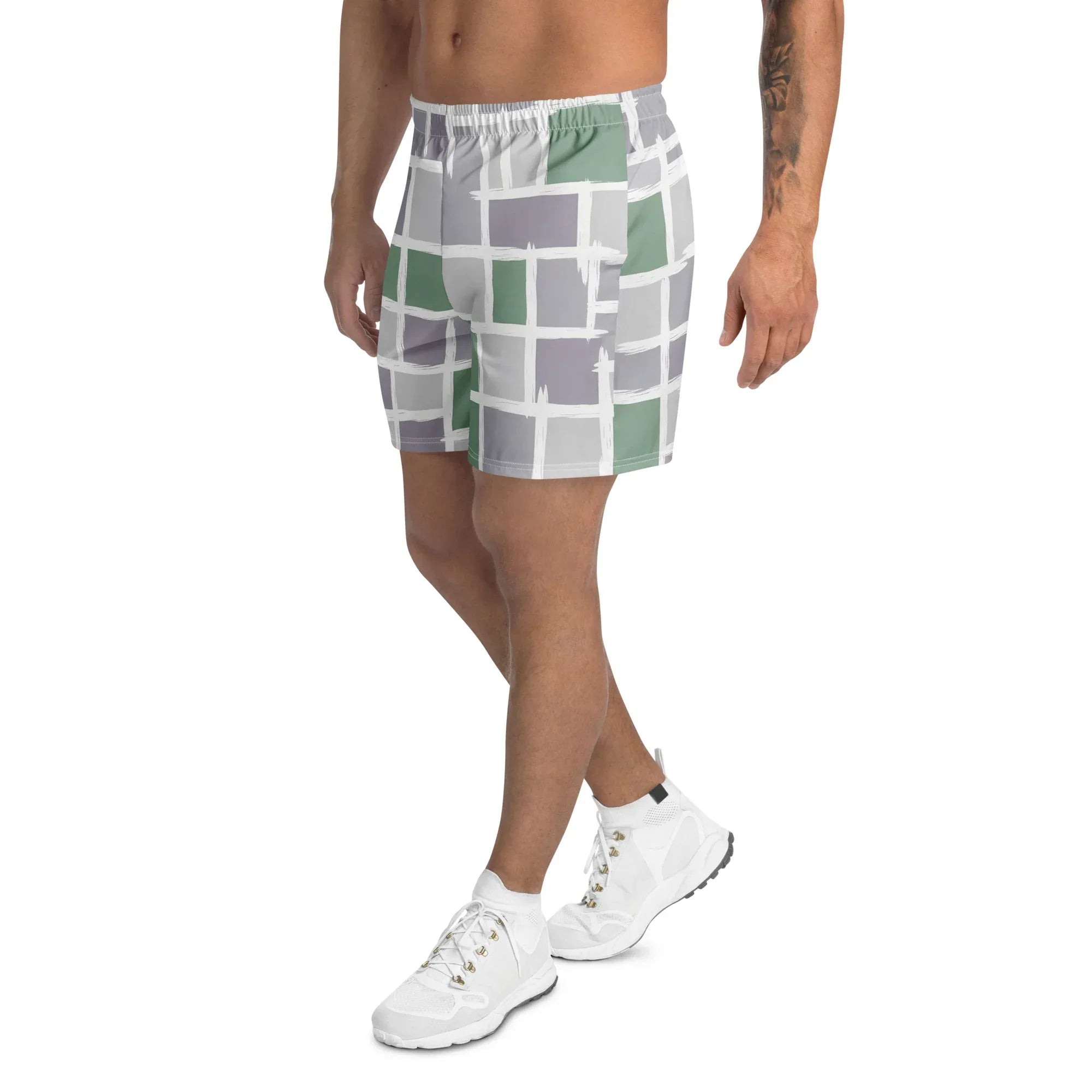 All-Over Print Unisex Athletic Long Shorts - AwRans Clothing