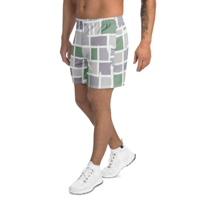 All-Over Print Unisex Athletic Long Shorts - AwRans Clothing