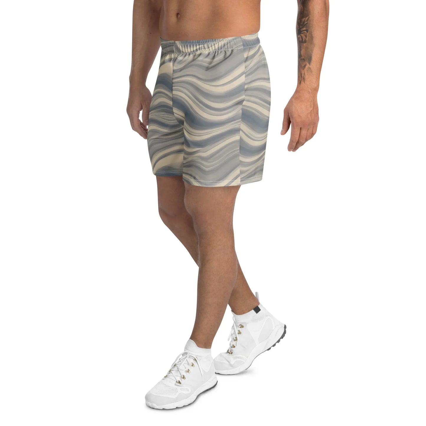 All-Over Print Unisex Athletic Long Shorts - AwRans Clothing