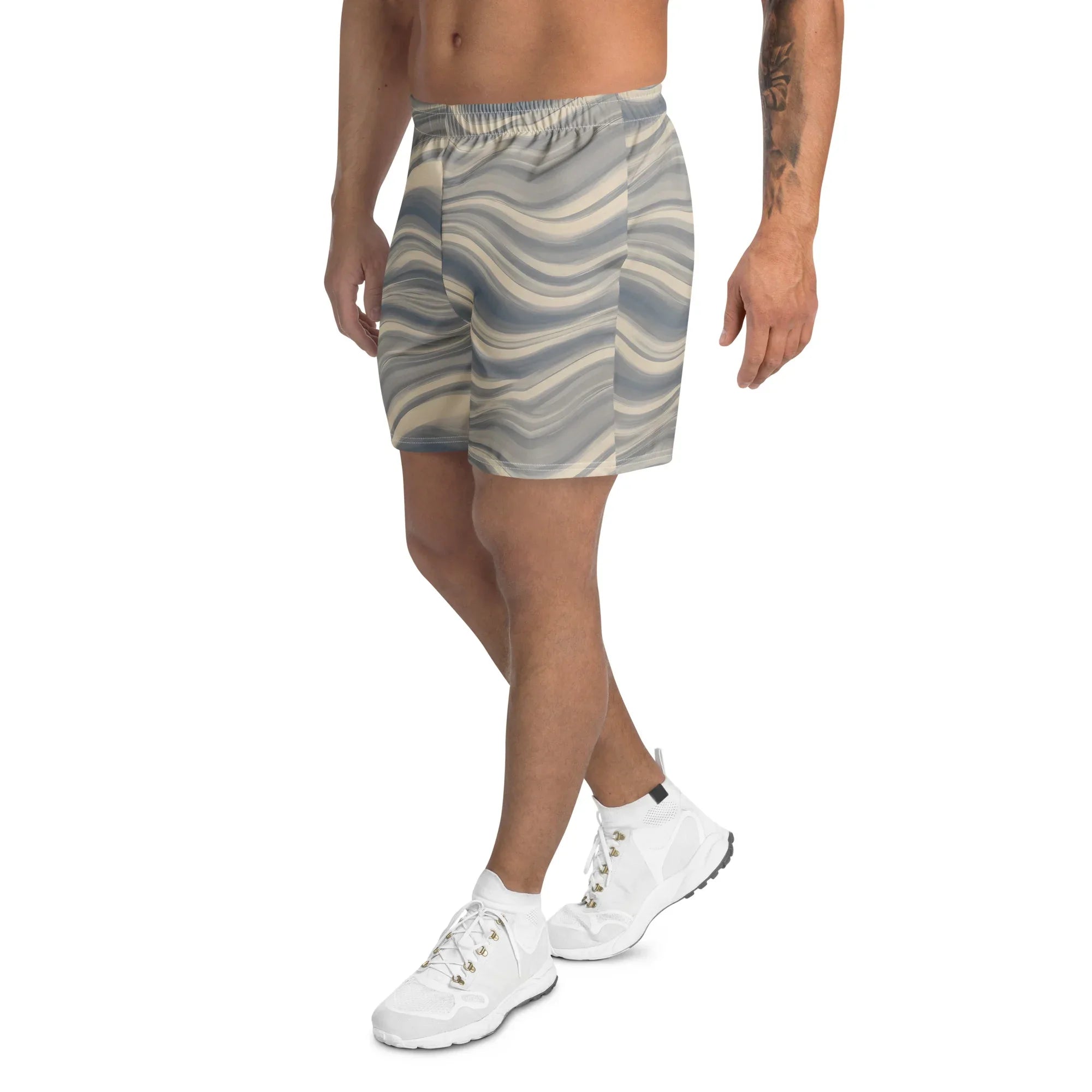 All-Over Print Unisex Athletic Long Shorts - AwRans Clothing