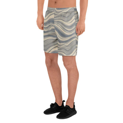 All-Over Print Unisex Athletic Long Shorts - AwRans Clothing