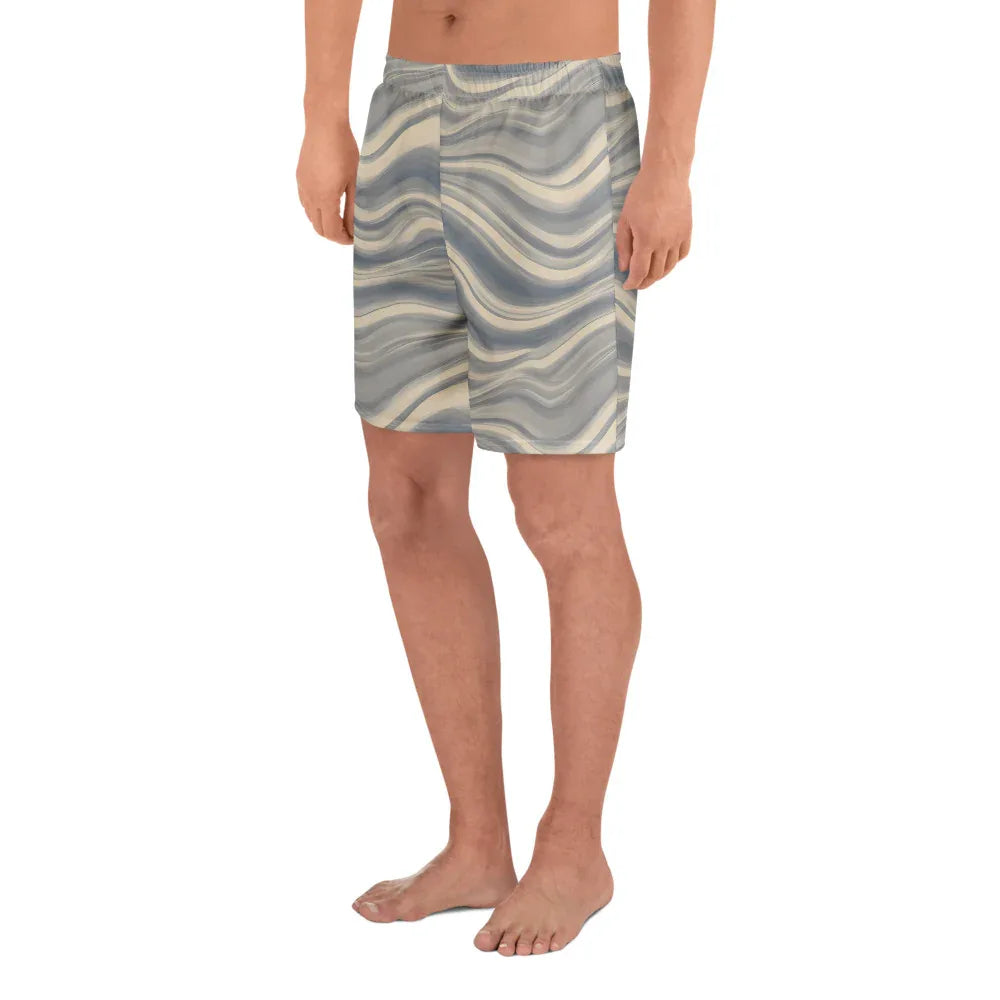 All-Over Print Unisex Athletic Long Shorts - AwRans Clothing