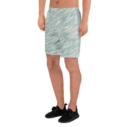 All-Over Print Unisex Athletic Long Shorts - AwRans Clothing