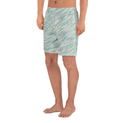 All-Over Print Unisex Athletic Long Shorts - AwRans Clothing