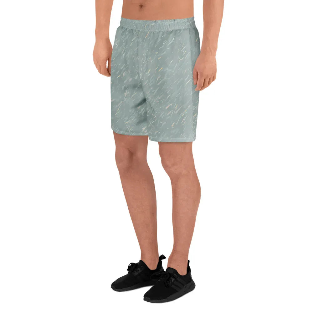 All-Over Print Unisex Athletic Long Shorts - AwRans Clothing