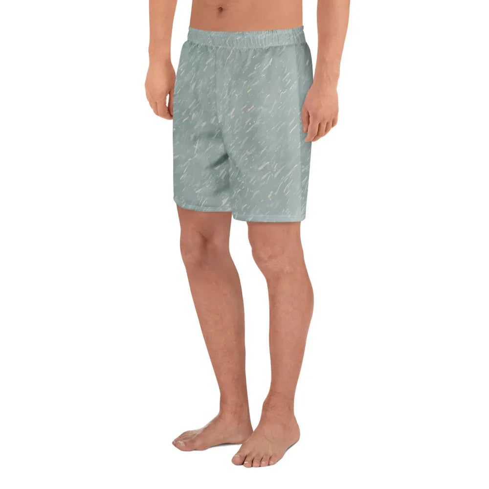 All-Over Print Unisex Athletic Long Shorts - AwRans Clothing