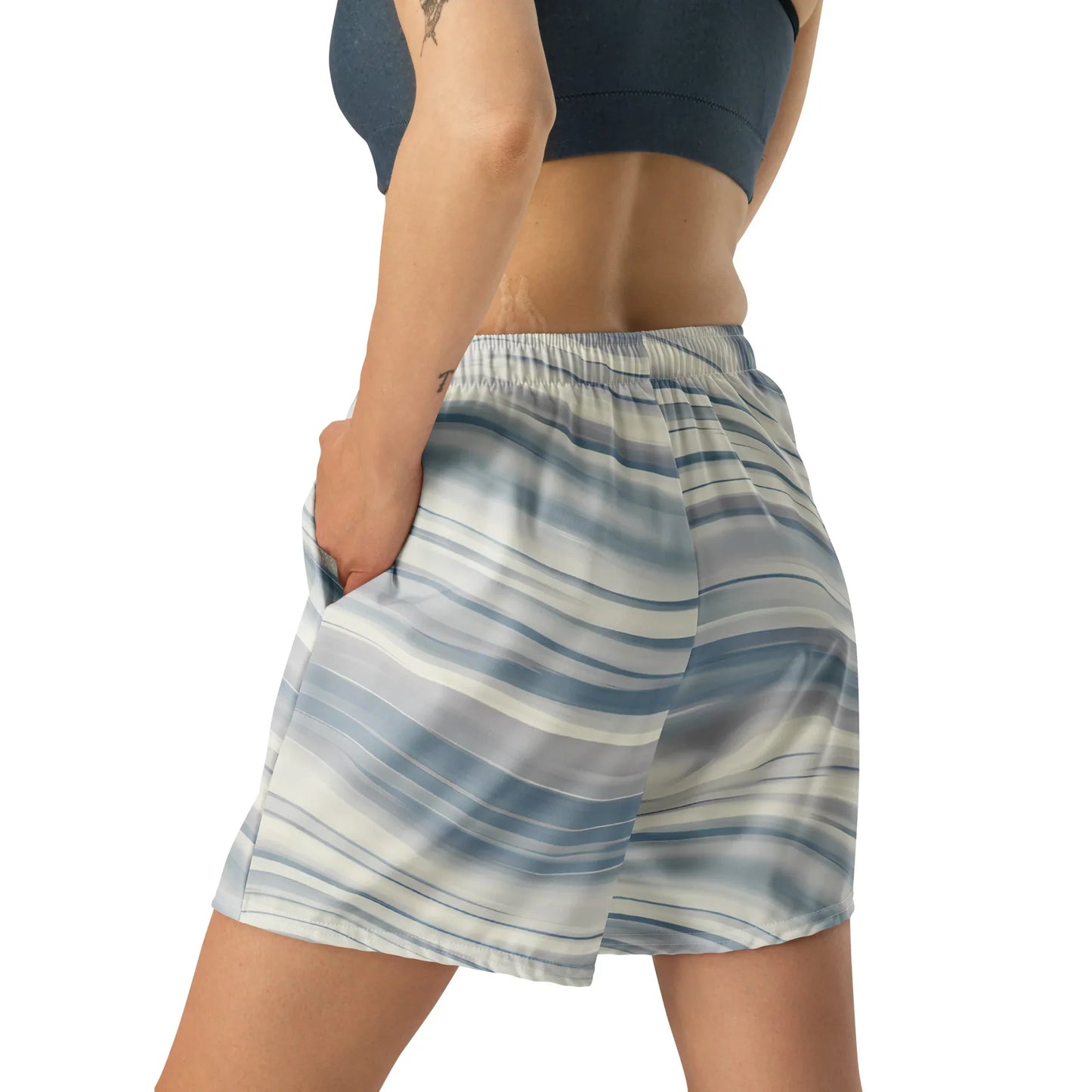 All-Over Print Unisex Athletic Long Shorts - AwRans Clothing