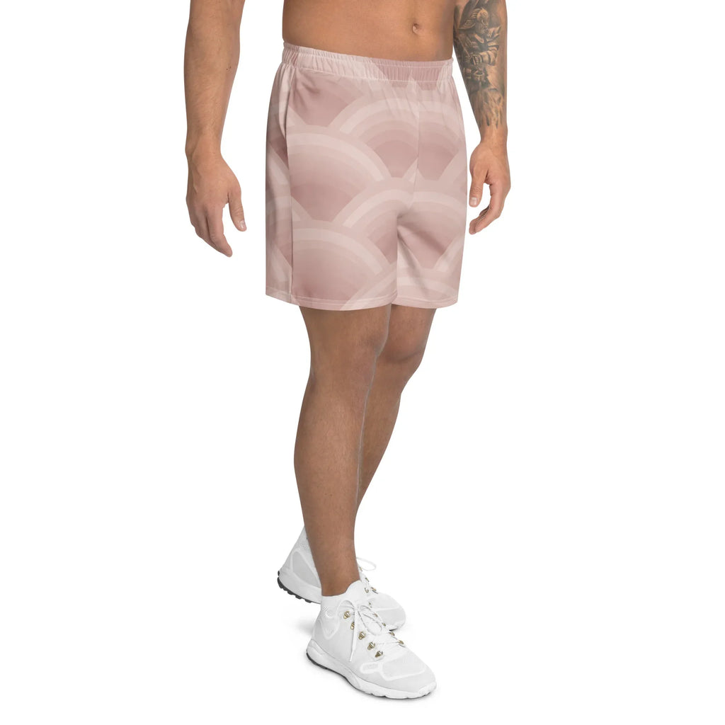 All-Over Print Unisex Athletic Long Shorts - AwRans Clothing