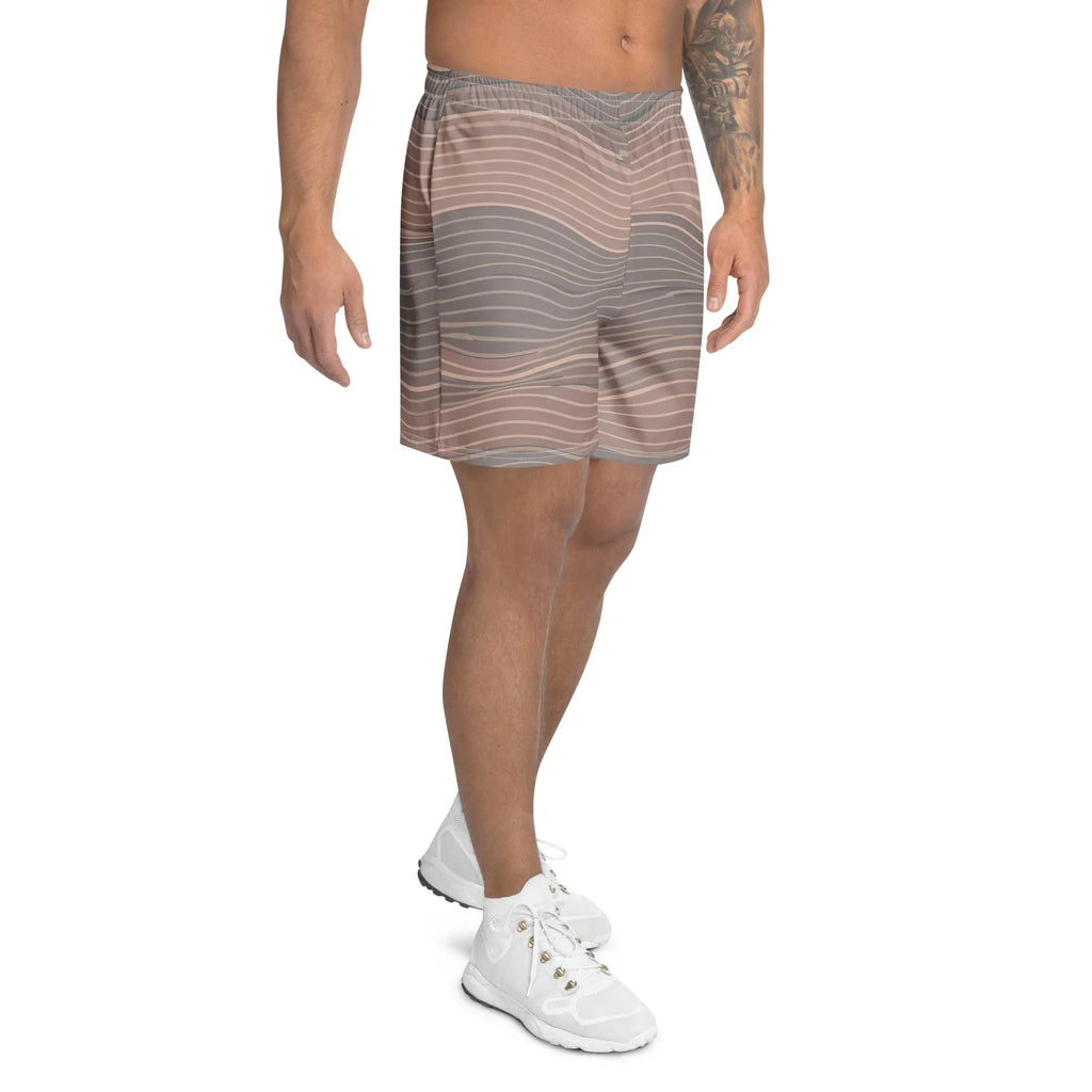 All-Over Print Unisex Athletic Long Shorts - AwRans Clothing