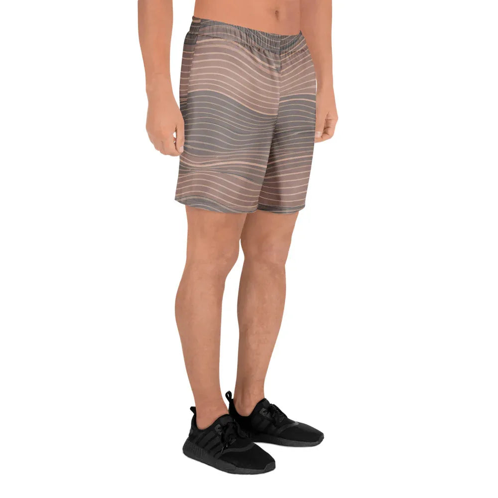 All-Over Print Unisex Athletic Long Shorts - AwRans Clothing