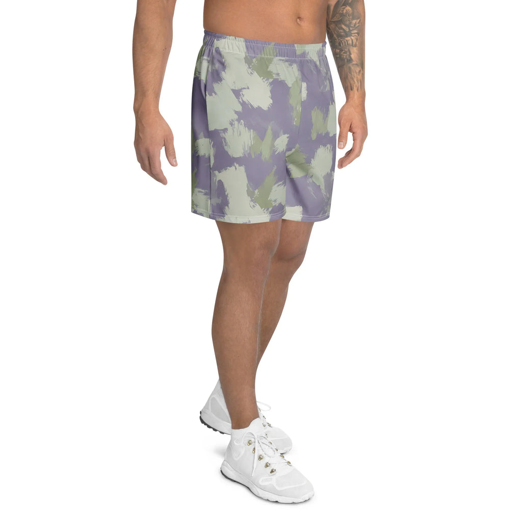 All-Over Print Unisex Athletic Long Shorts - AwRans Clothing