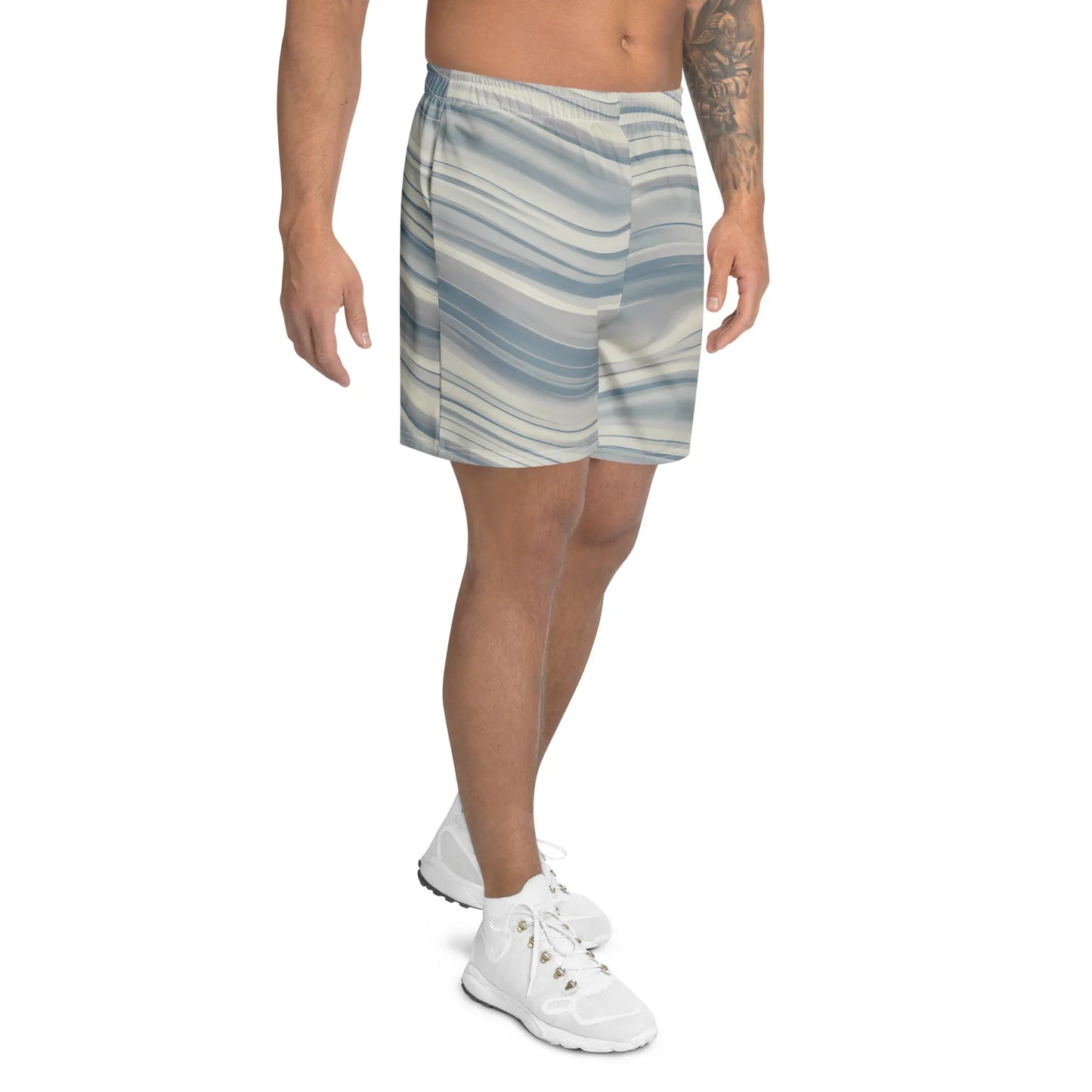 All-Over Print Unisex Athletic Long Shorts - AwRans Clothing