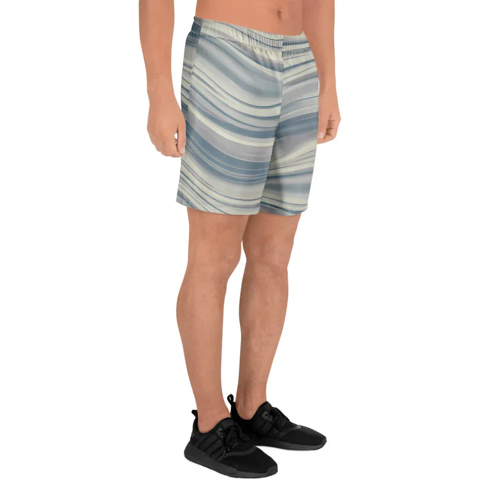 All-Over Print Unisex Athletic Long Shorts - AwRans Clothing