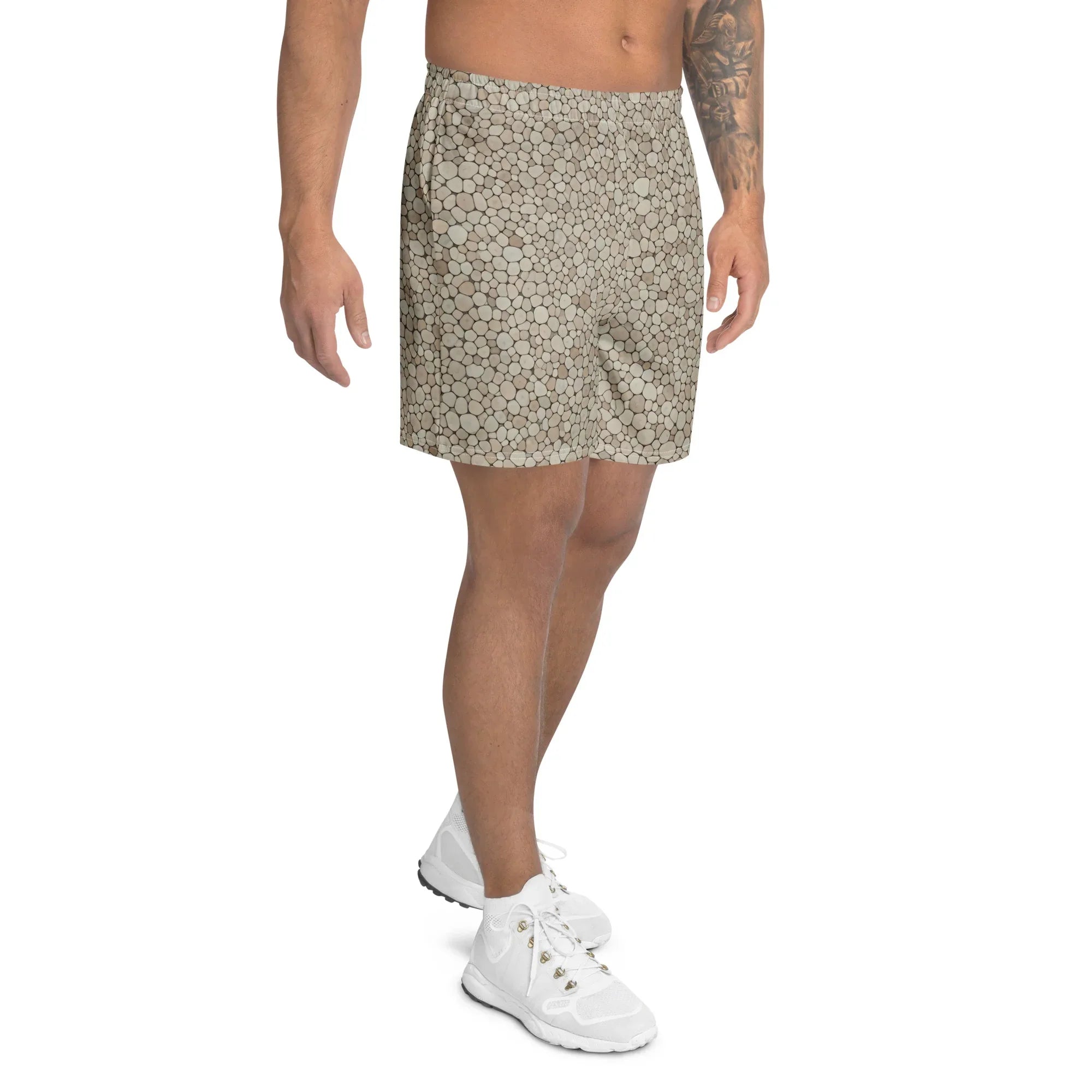 All-Over Print Unisex Athletic Long Shorts - AwRans Clothing