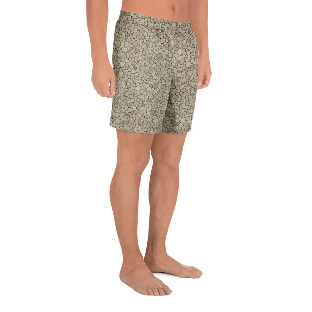 All-Over Print Unisex Athletic Long Shorts - AwRans Clothing