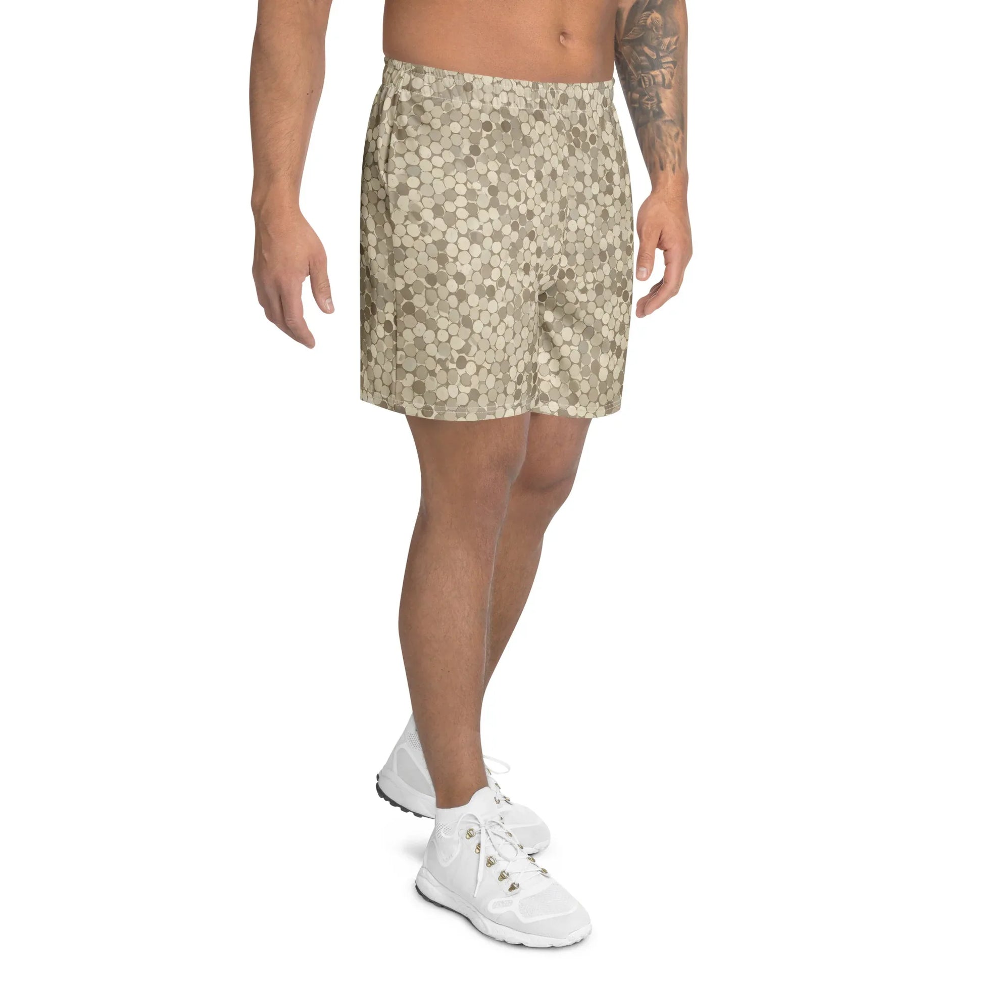 All-Over Print Unisex Athletic Long Shorts - AwRans Clothing