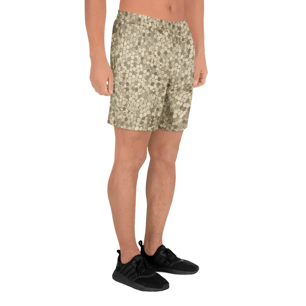 All-Over Print Unisex Athletic Long Shorts - AwRans Clothing