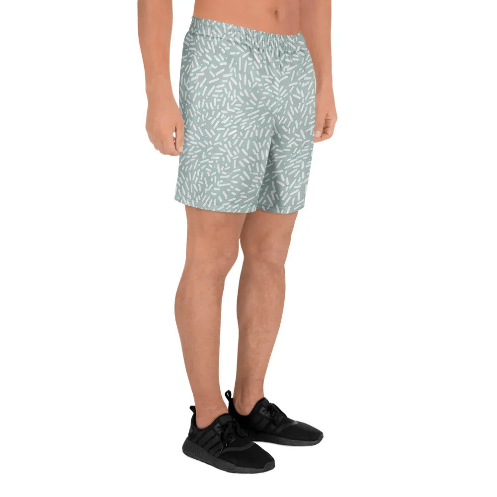 All-Over Print Unisex Athletic Long Shorts - AwRans Clothing