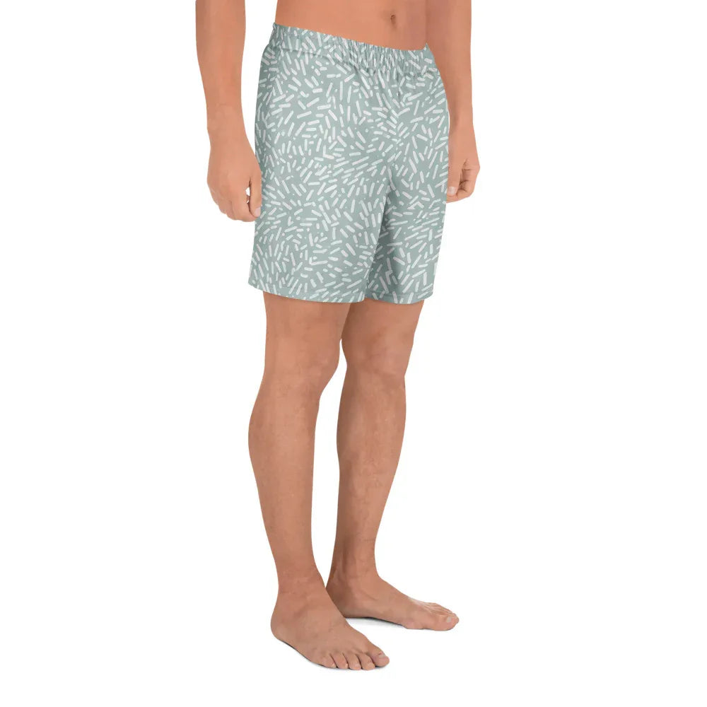 All-Over Print Unisex Athletic Long Shorts - AwRans Clothing