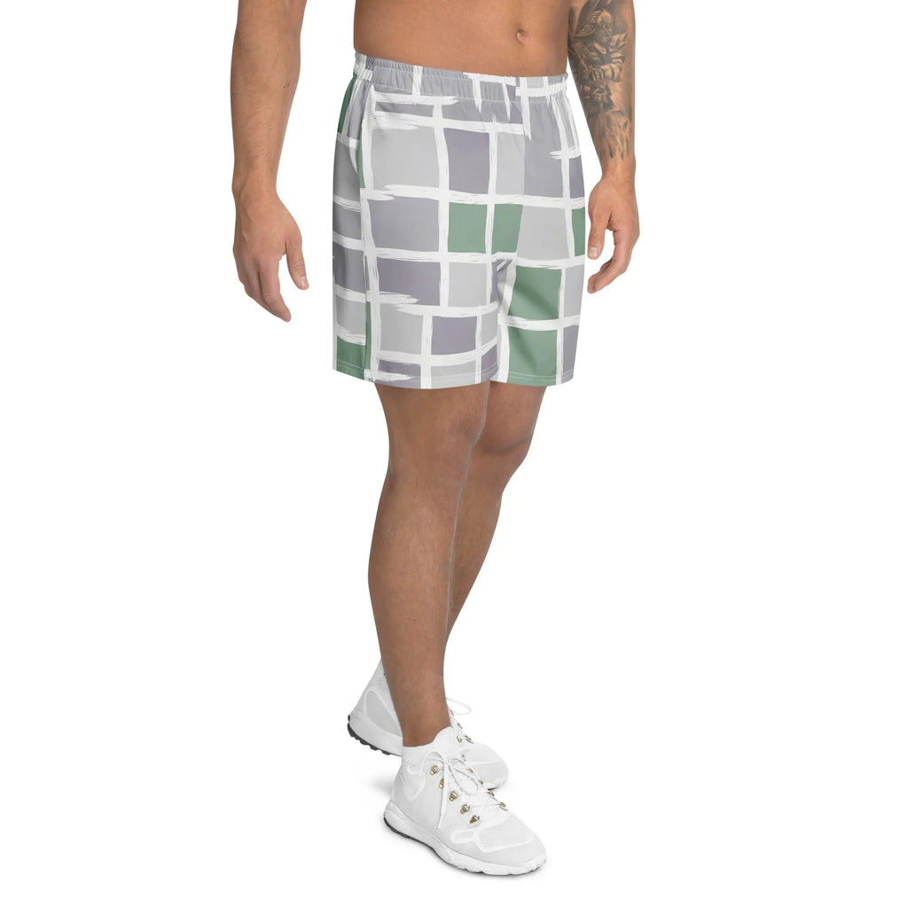 All-Over Print Unisex Athletic Long Shorts - AwRans Clothing