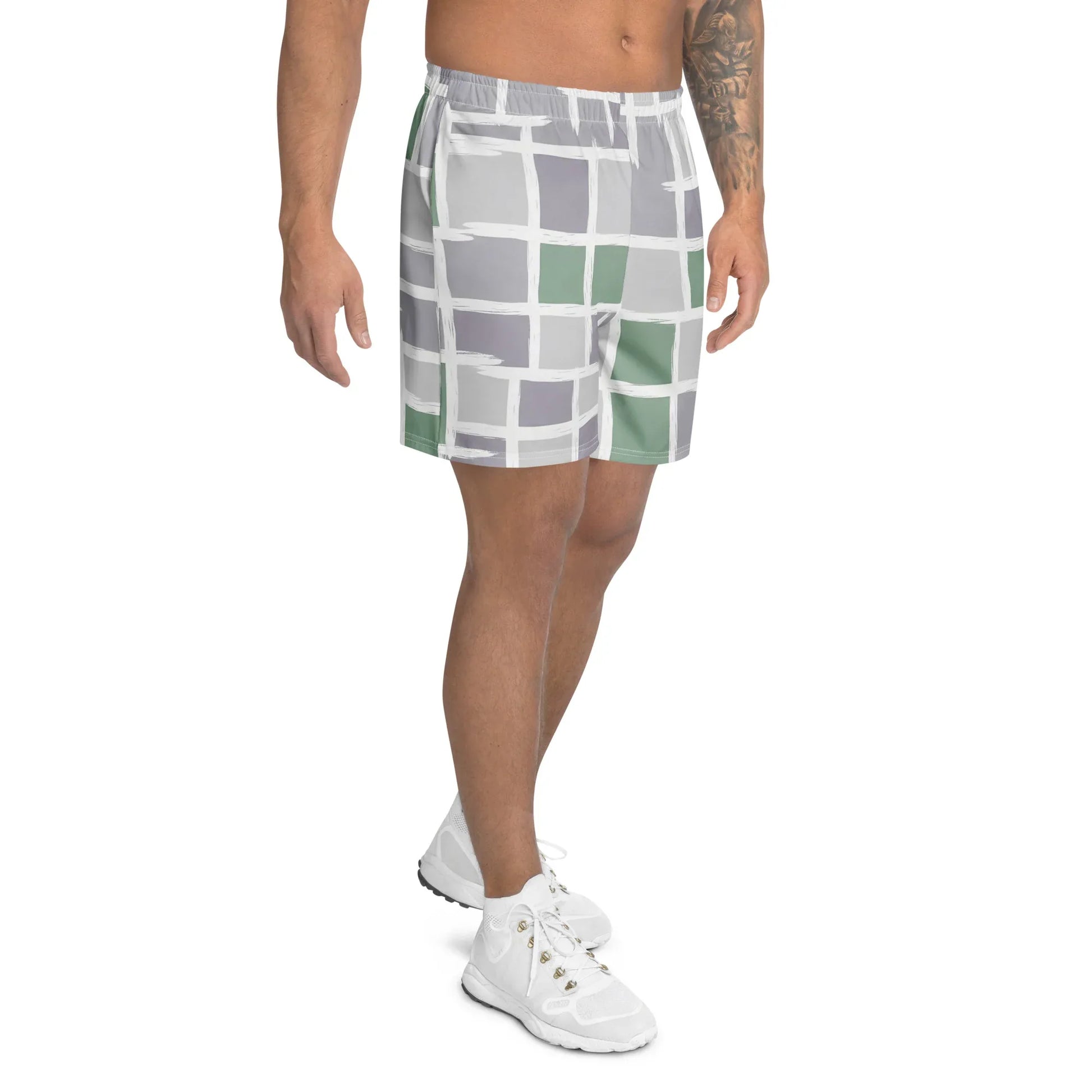 All-Over Print Unisex Athletic Long Shorts - AwRans Clothing