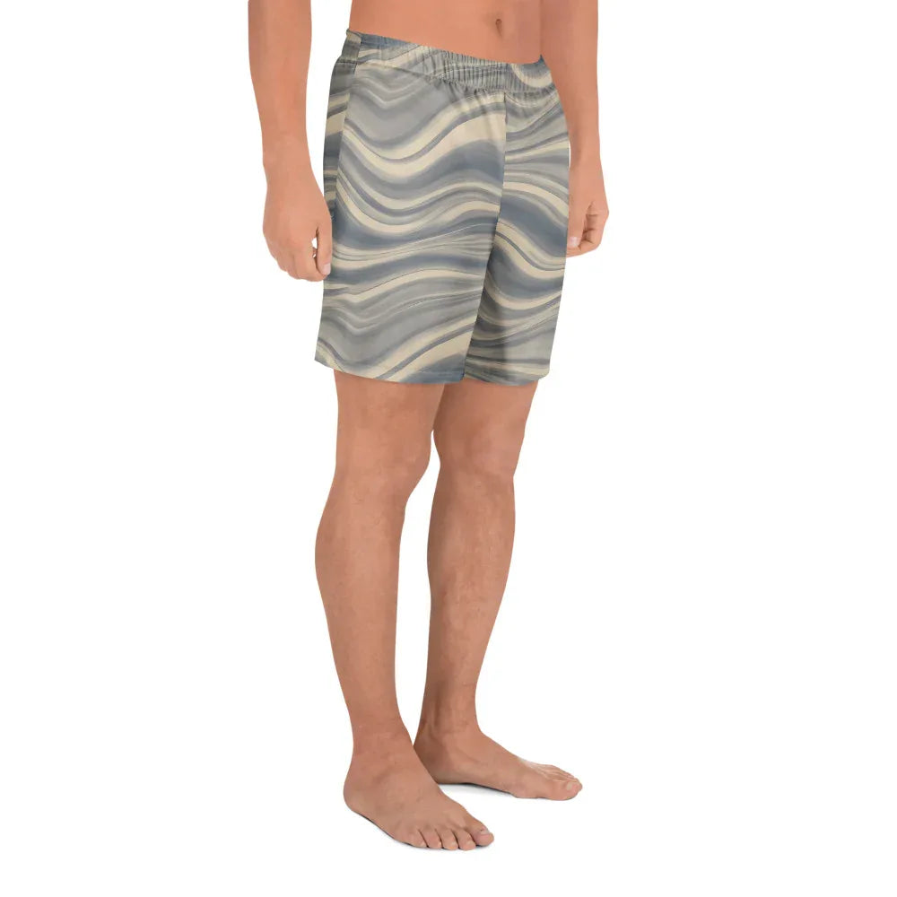 All-Over Print Unisex Athletic Long Shorts - AwRans Clothing
