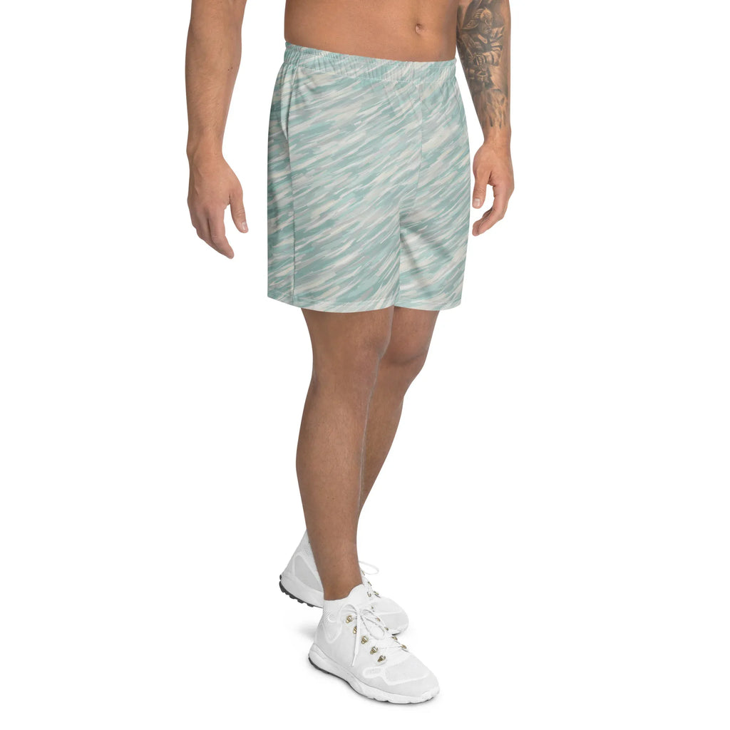 All-Over Print Unisex Athletic Long Shorts - AwRans Clothing