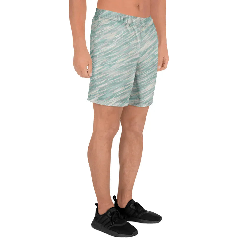 All-Over Print Unisex Athletic Long Shorts - AwRans Clothing
