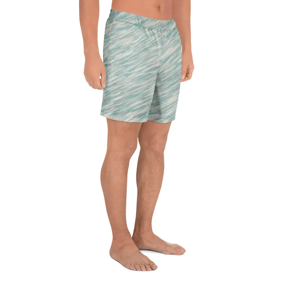 All-Over Print Unisex Athletic Long Shorts - AwRans Clothing