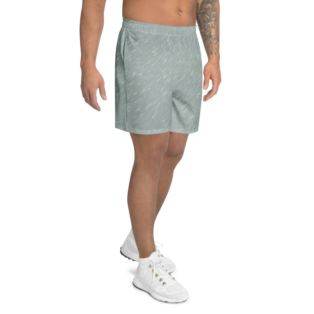 All-Over Print Unisex Athletic Long Shorts - AwRans Clothing